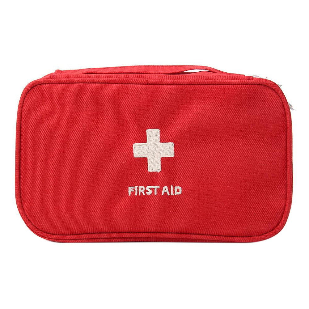 Portable First Aid Empty Kit Pouch Tote Small Responder Storage Bags Compact Emergency Survival Medicine Bag
