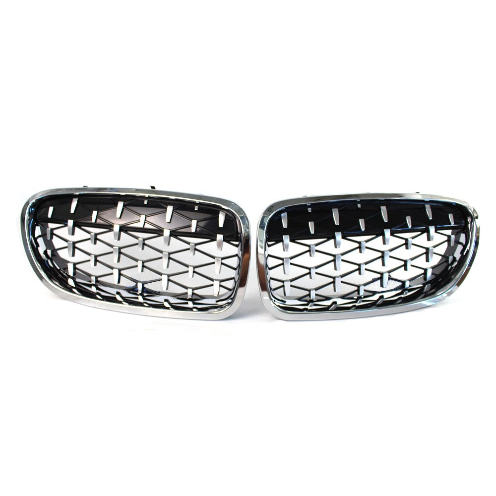 Car Front Grille Kidney Grilles 1 Pair