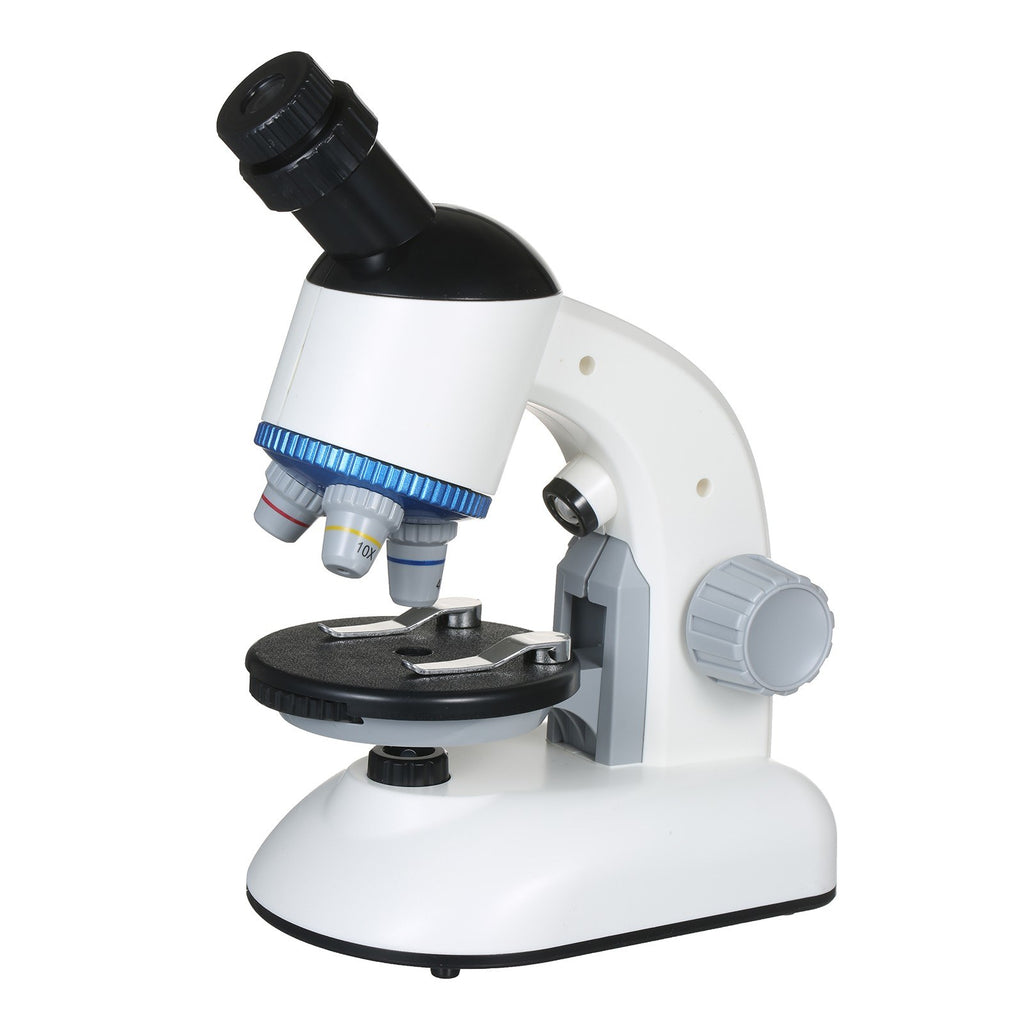 Kids Microscope Objects and Specimen Observation Magnification with Battery LED Light