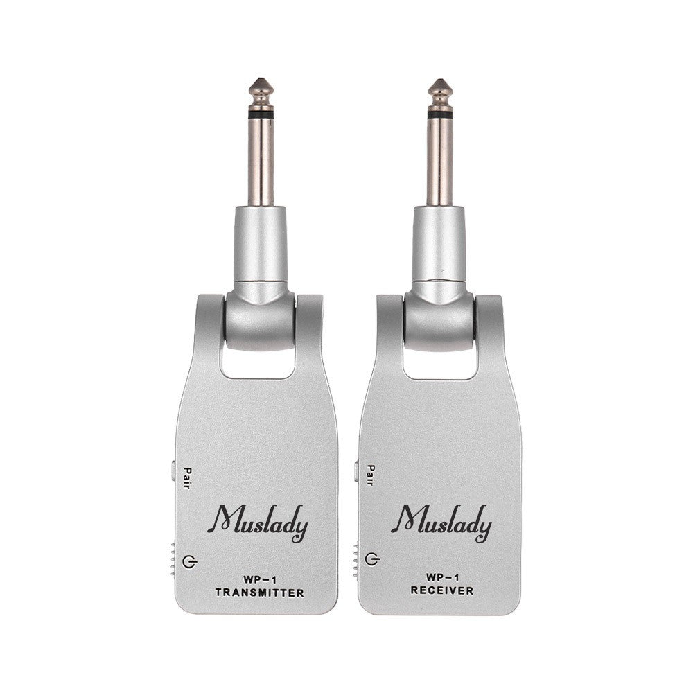 Muslady 2.4G Wireless Guitar System Transmitter & Receiver