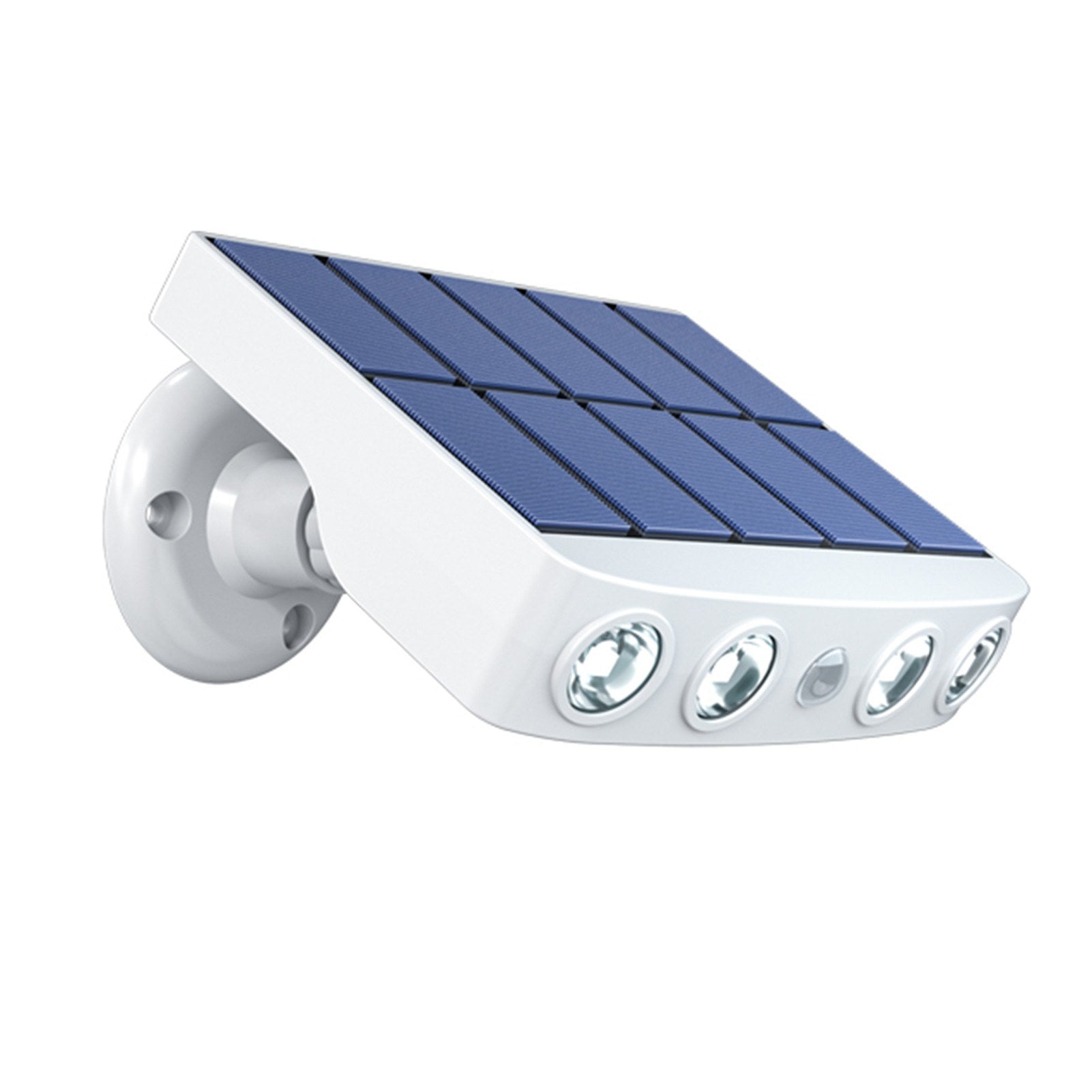 Solar Wall Lamp Outdoor Ultra Thin Waterproof Led Illuminated Light Yard Garden Street Stair Lighting Lamp