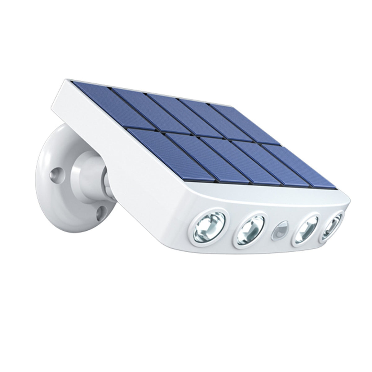 Solar Wall Lamp Outdoor Ultra Thin Waterproof Led Illuminated Light Yard Garden Street Stair Lighting Lamp