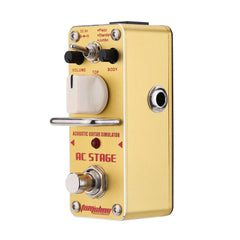 AC Stage Acoustic Guitar Simulator Mini Single Electric Effect Pedal with True Bypass